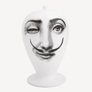 Fornasetti Vaso La Femme Aux Moustache^ Vasi