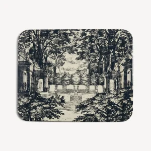 Fornasetti Vassoio Giardino Settecentesco^ Vassoi E Pliants Decorativi