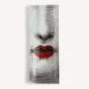 Fornasetti Vassoio Rettangolare Red Lips - Tema E Variazioni N.397^ Vassoi Decorativi