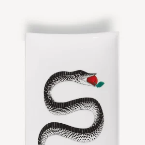 Fornasetti Vassoio Rettangolare Serpente^ Vassoi Decorativi